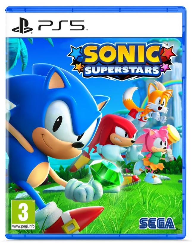 SEGA Sonic Superstars - pour PS5, Format : Blu-ray SEGA Sonic Superstars - pour PS5, Format : Blu-ray
